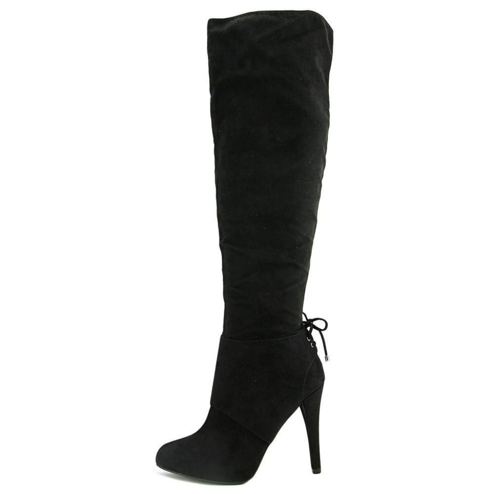 Nina Women's Keely-Fy Suede Knee-High Stilettos